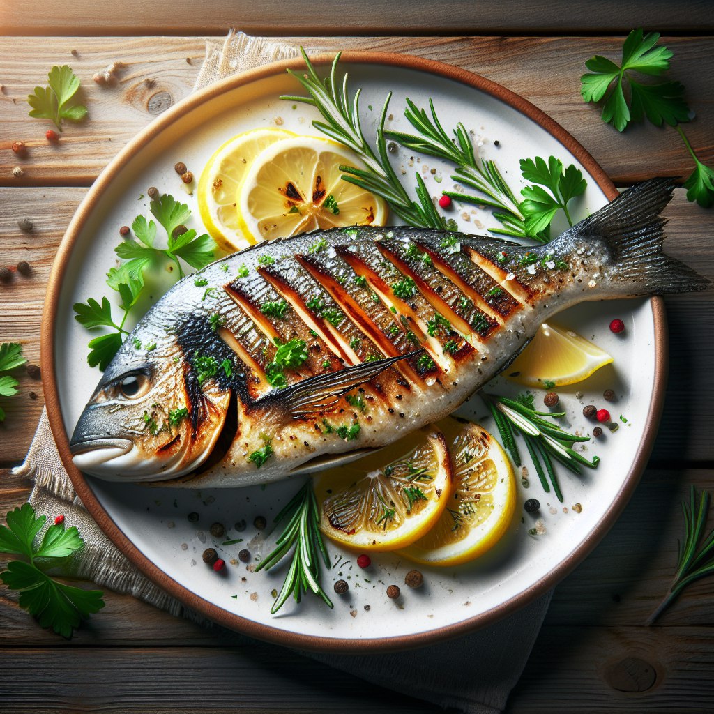 Рыба на гриле